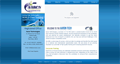 Desktop Screenshot of aarontec.com