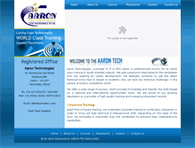 Tablet Screenshot of aarontec.com